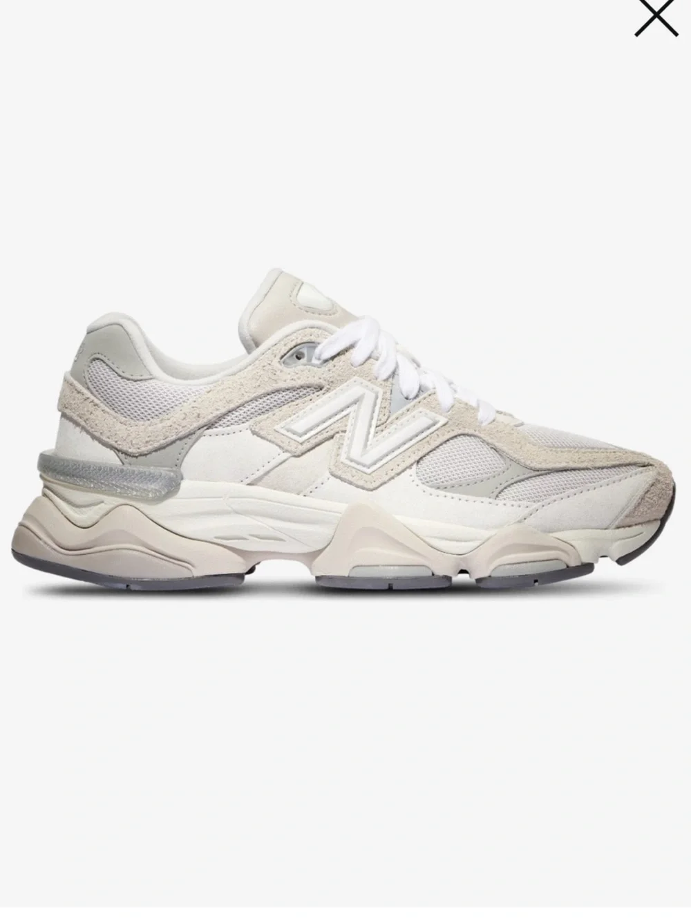 New Balance Women’s Neutral Cream & White Sneaker